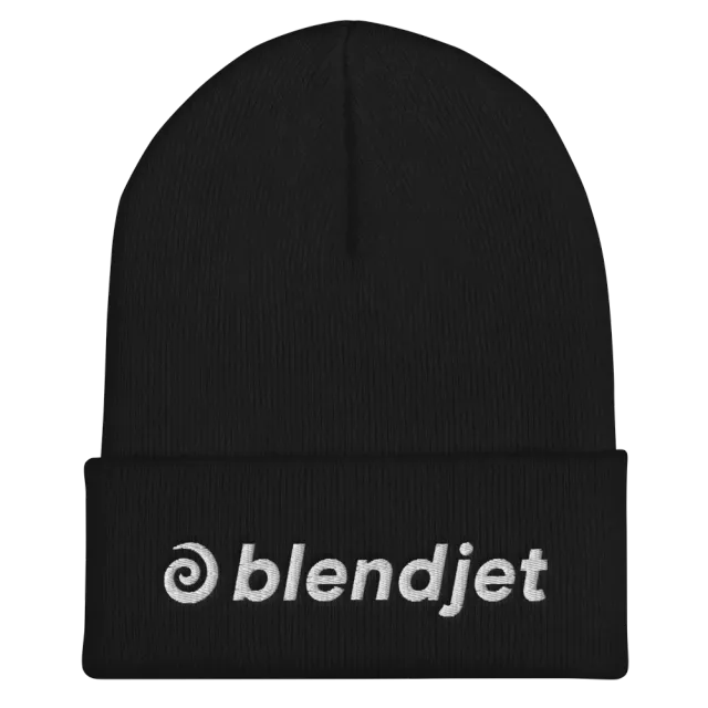 BlendJet Logo lue svart unisex akryl
