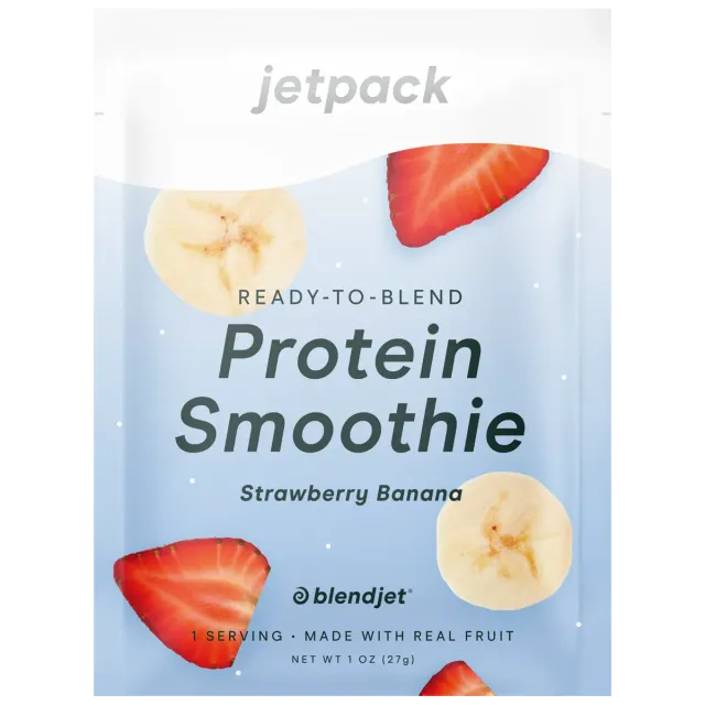 BlendJet JetPack proteinsmoothie vegansk